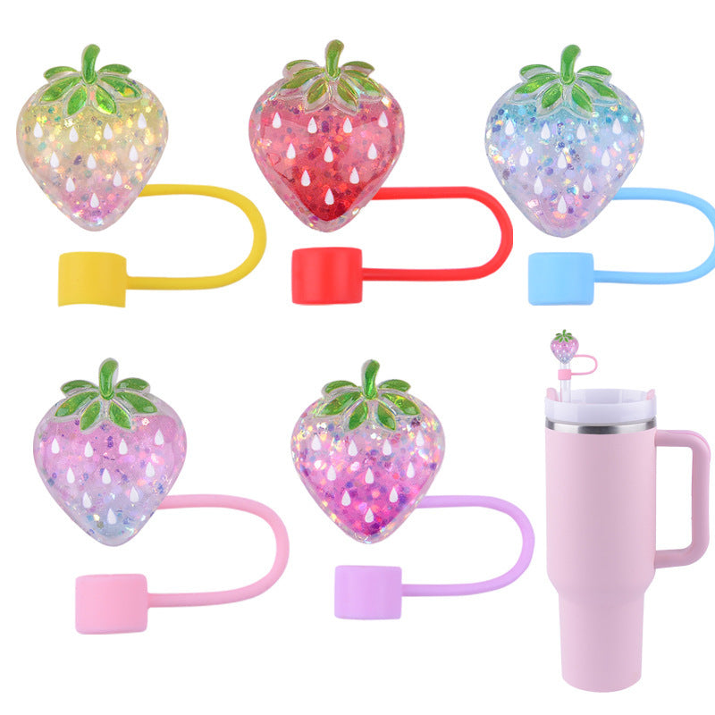 Wholesale 10mm creative fruit pattern straw hat